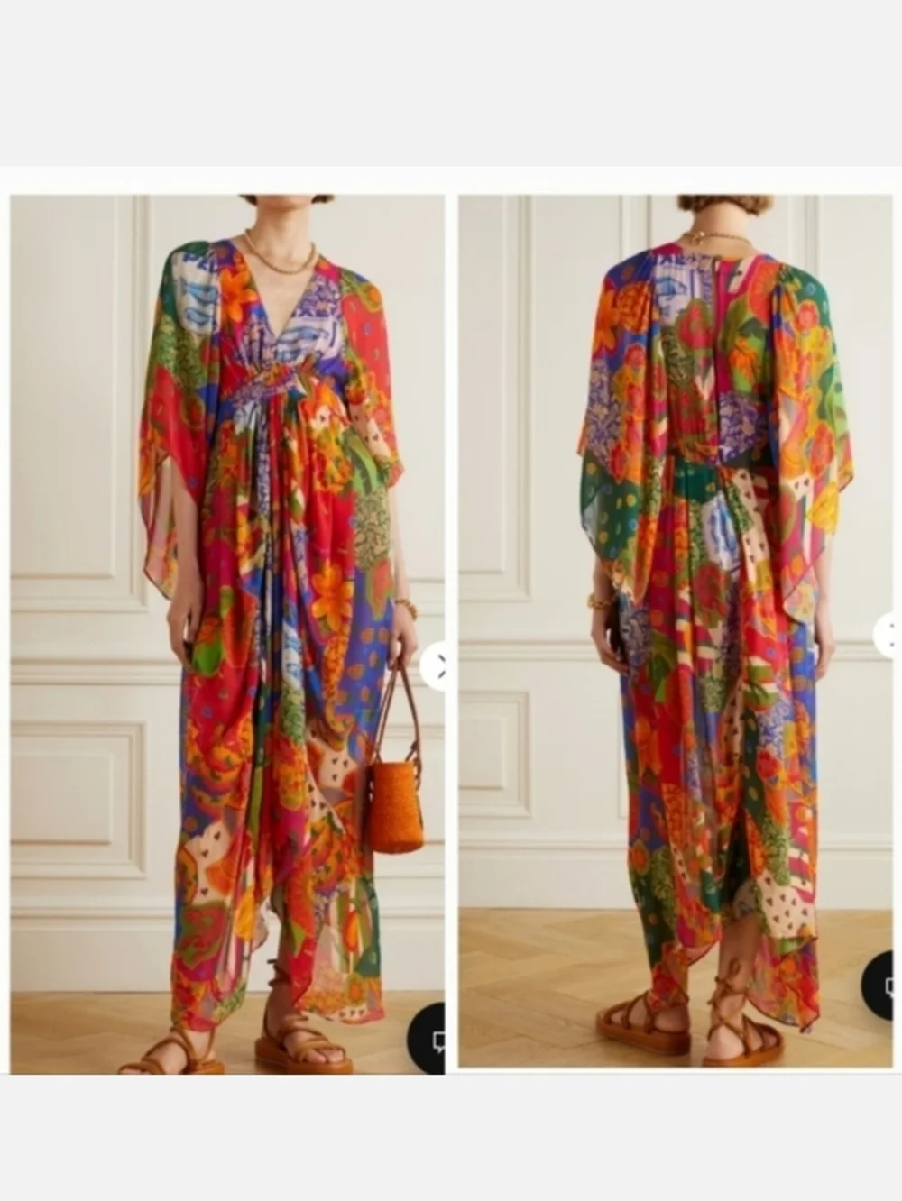 FARM Rio Sunny Mix Maxidress - Picture 2 of 4